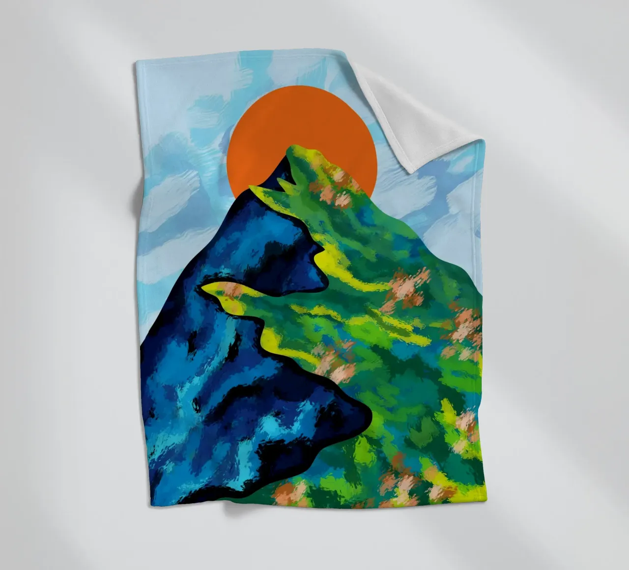 Orizzonte luminoso coperta in pile da Kintsugi99