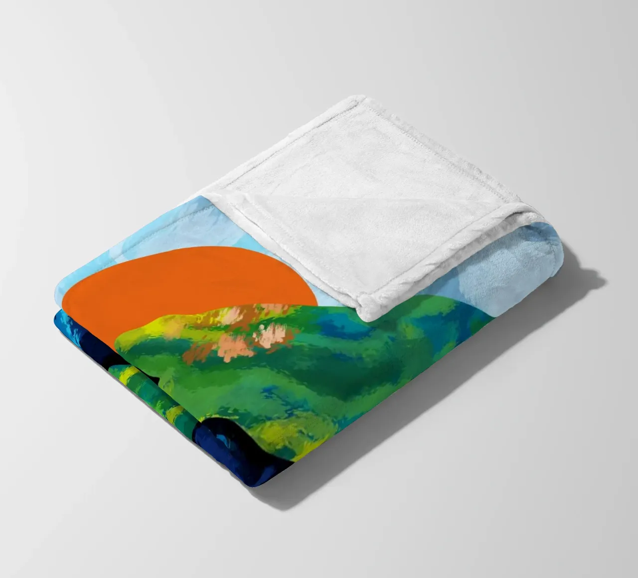 Orizzonte luminoso coperta in pile da Kintsugi99
