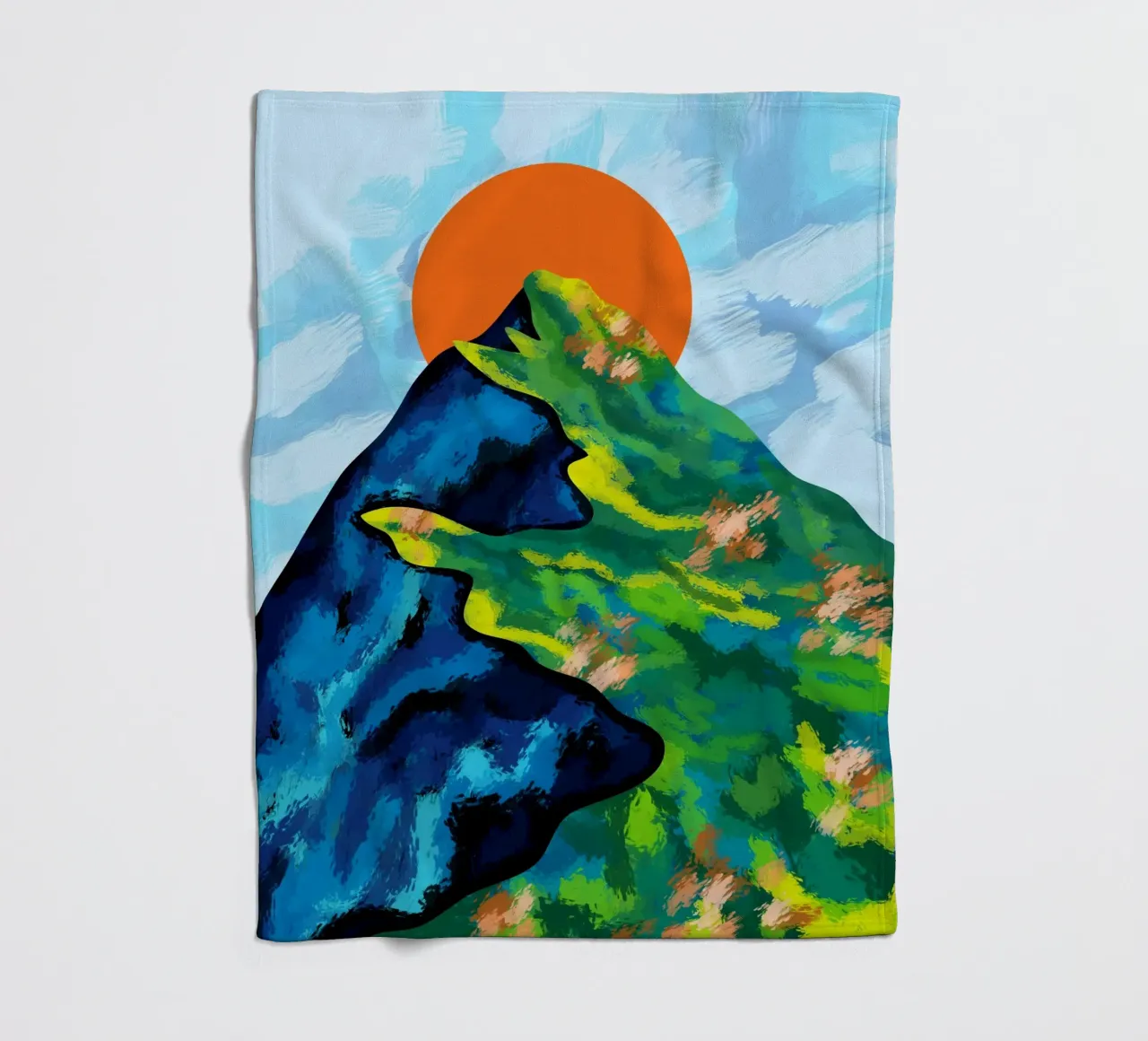 Orizzonte luminoso coperta in pile da Kintsugi99