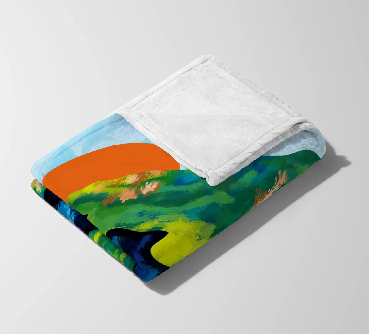 Orizzonte luminoso coperta in pile da Kintsugi99