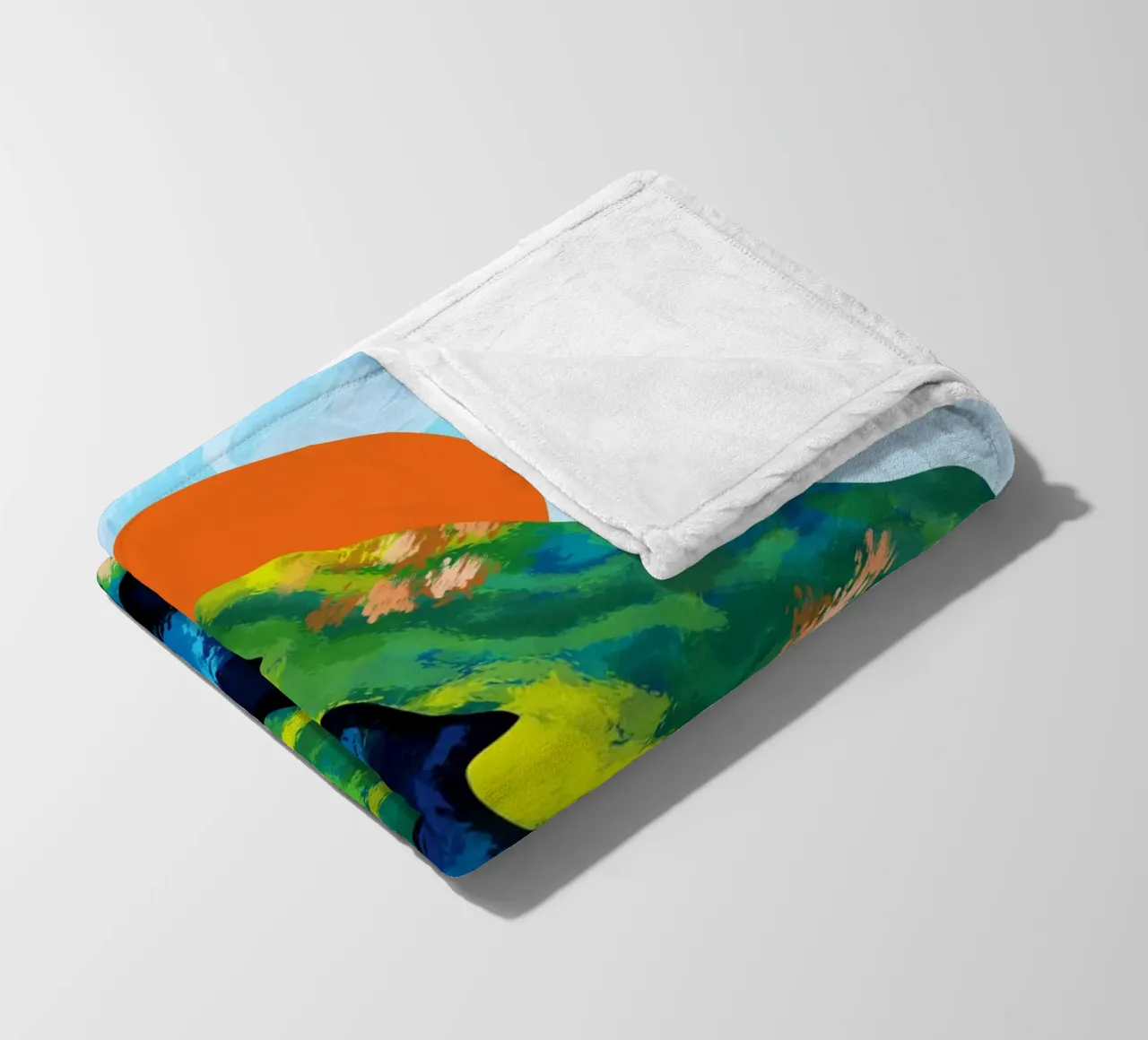 Orizzonte luminoso coperta in pile da Kintsugi99