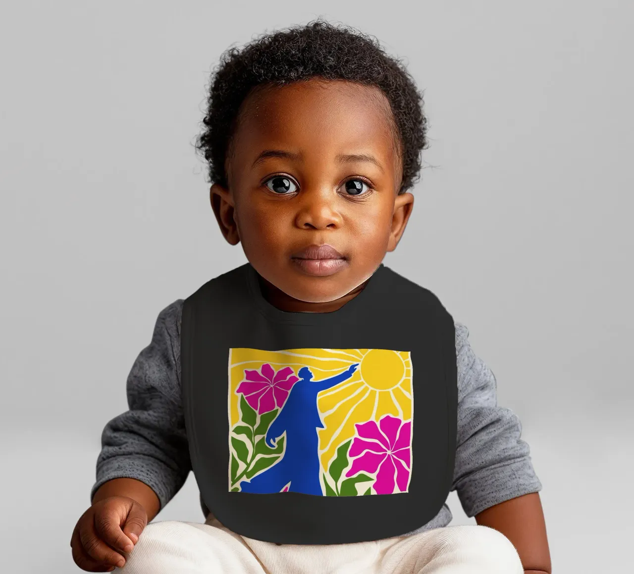 Über Grenzen hinausgehen Babylätzchen von Kintsugi99