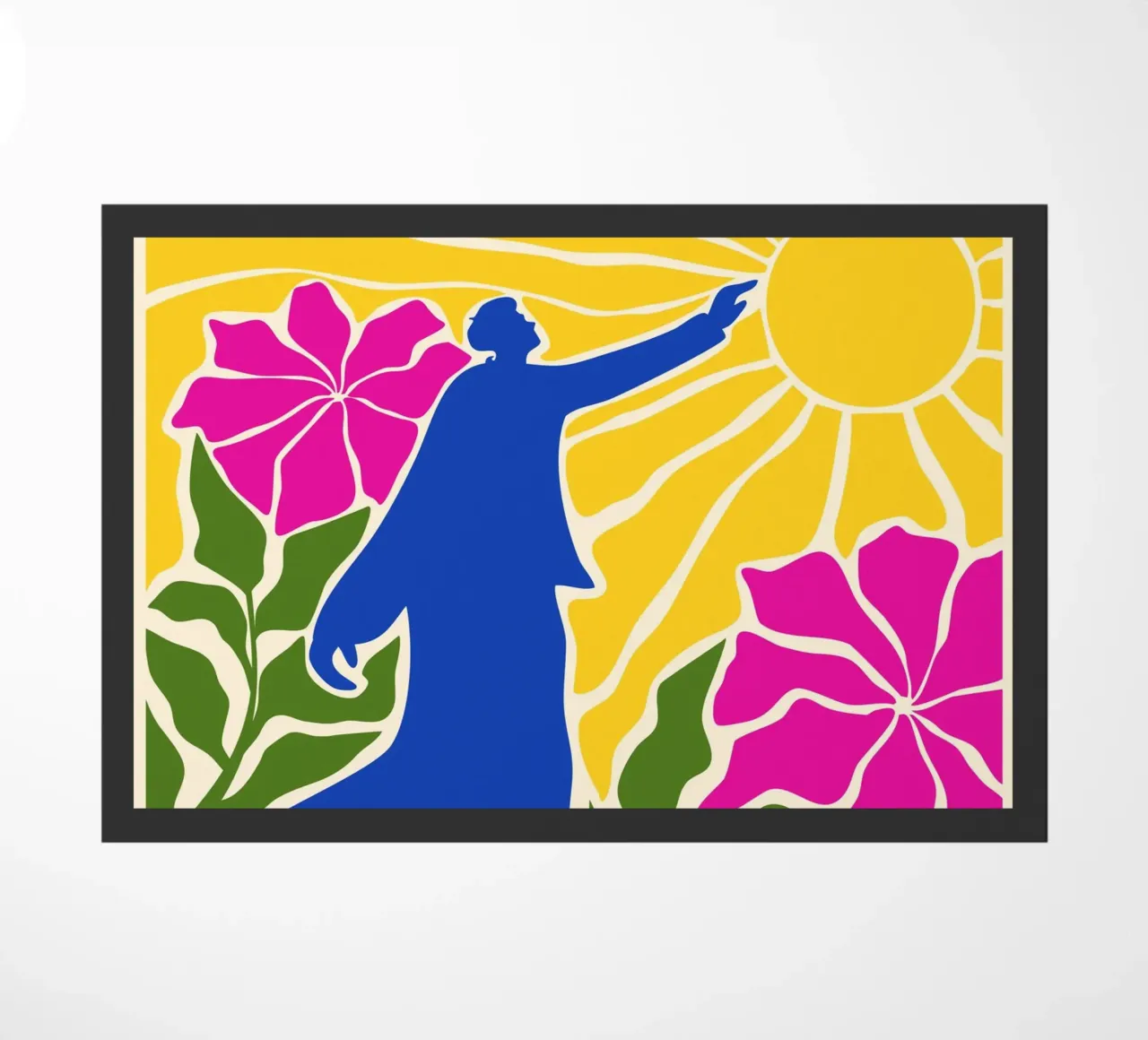 Reaching Beyond Limits doormat by Kintsugi99