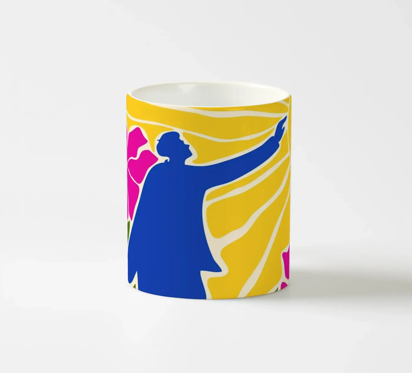 Reaching Beyond Limits ceramic mug by Kintsugi99