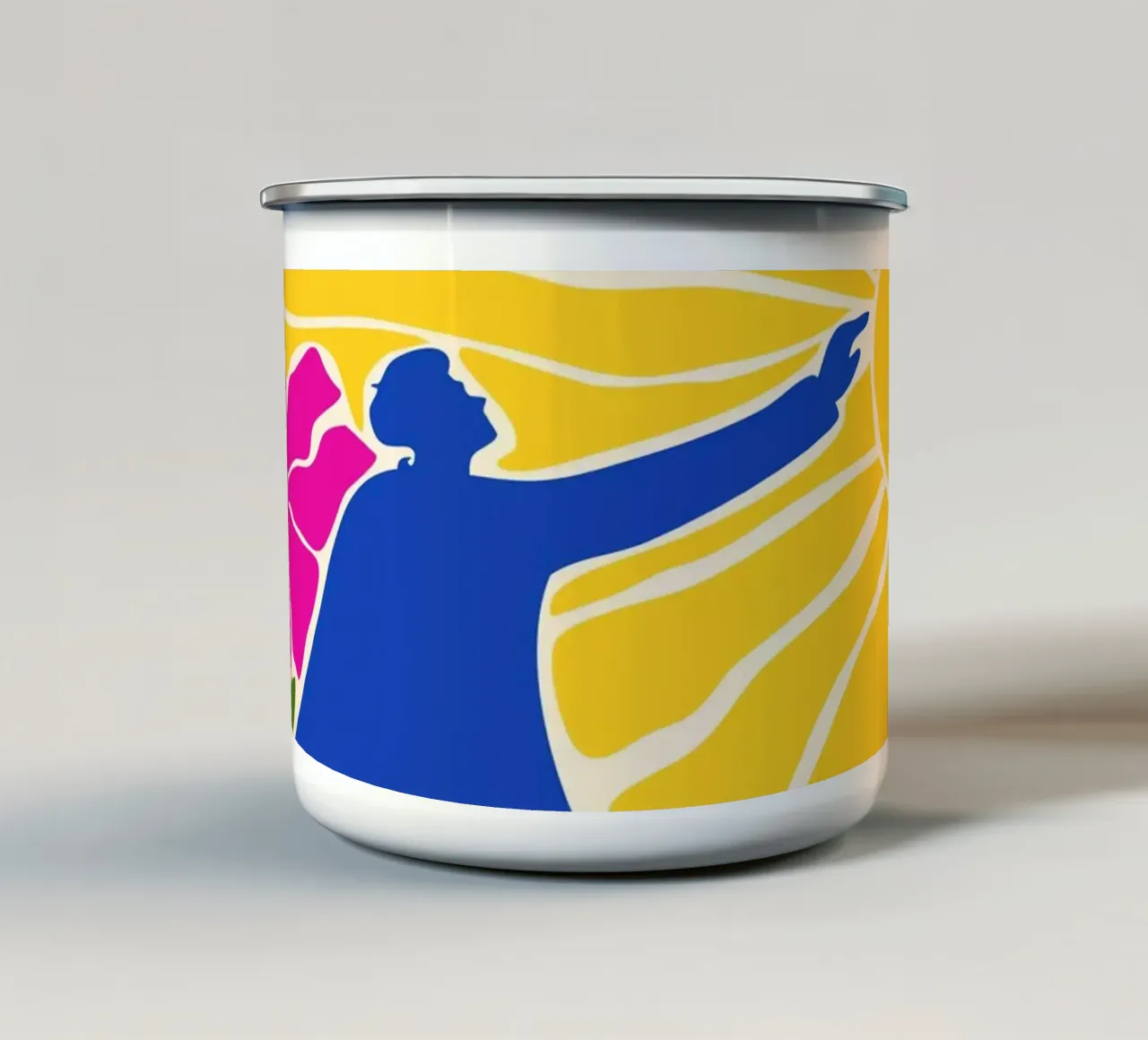 Superare i limiti tazza in smalto da Kintsugi99