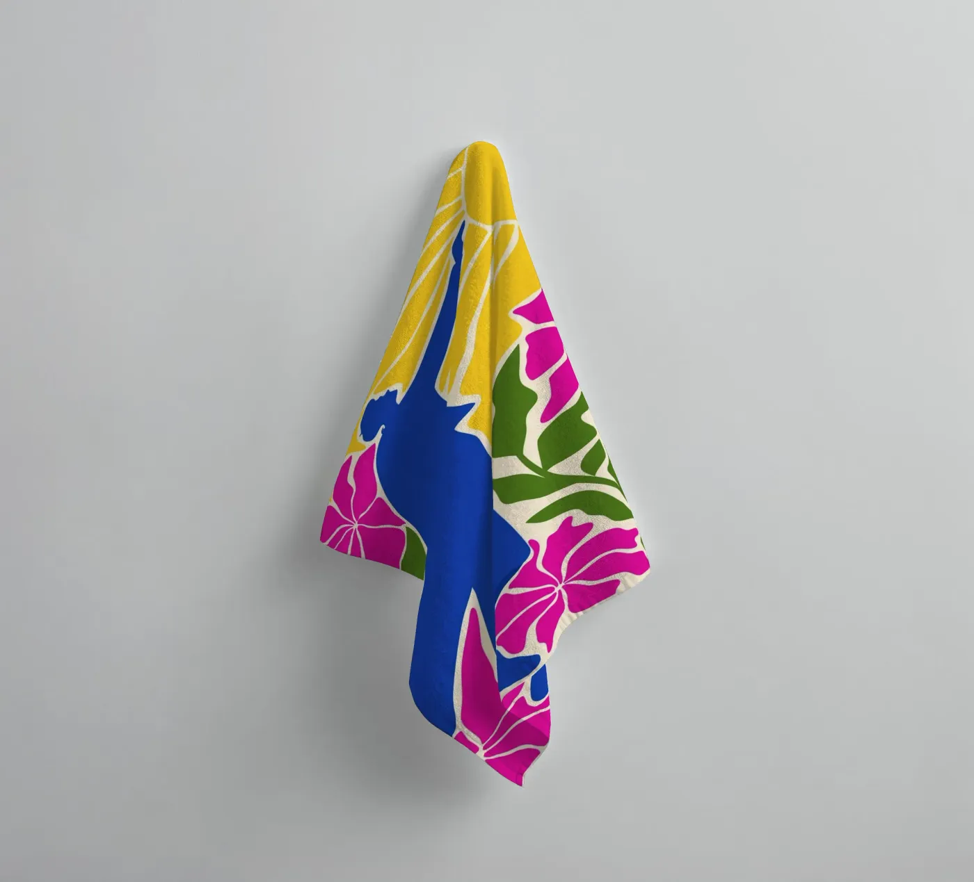 De grenzen overschrijden badhanddoek van Kintsugi99