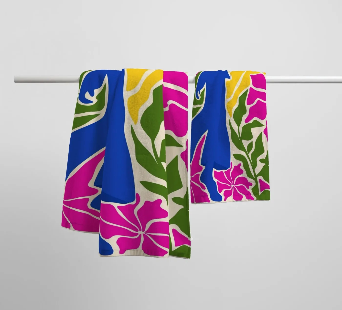 De grenzen overschrijden badhanddoek van Kintsugi99