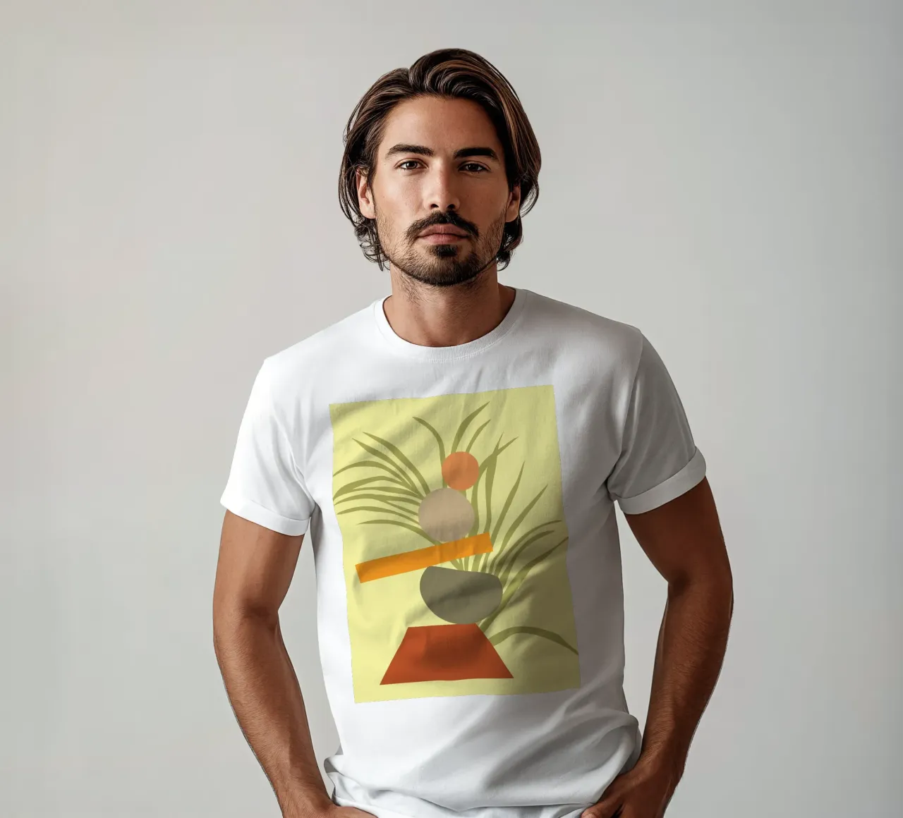 Abstract Botanical Delight t-shirt by Kintsugi99