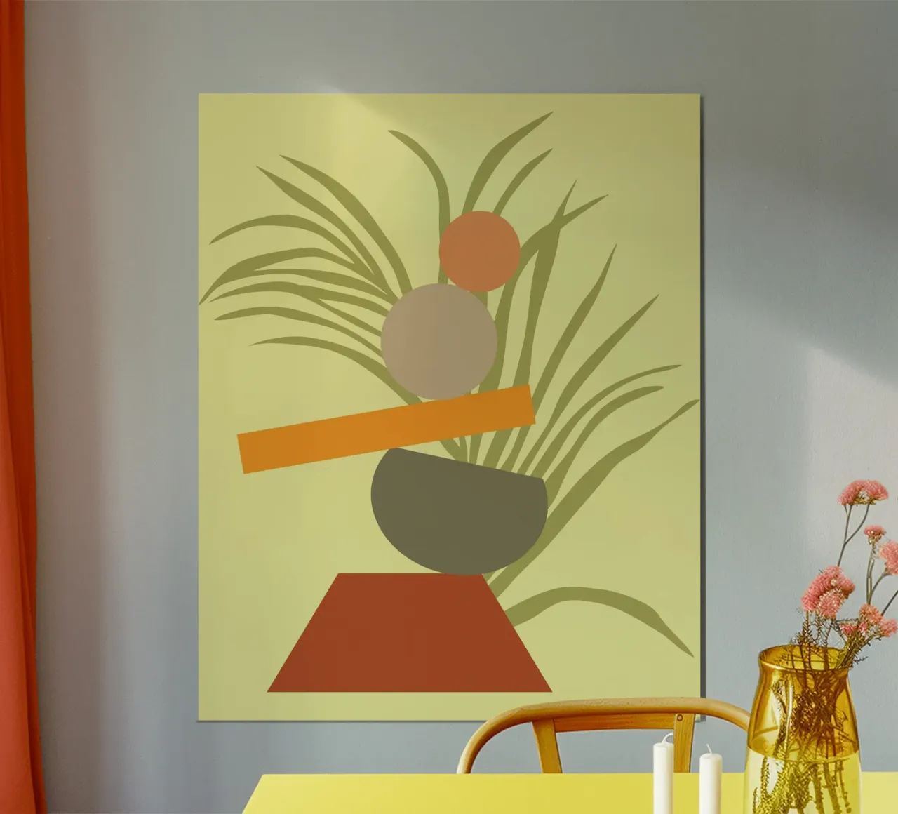 Abstract Botanical Delight hahnemühle by Kintsugi99