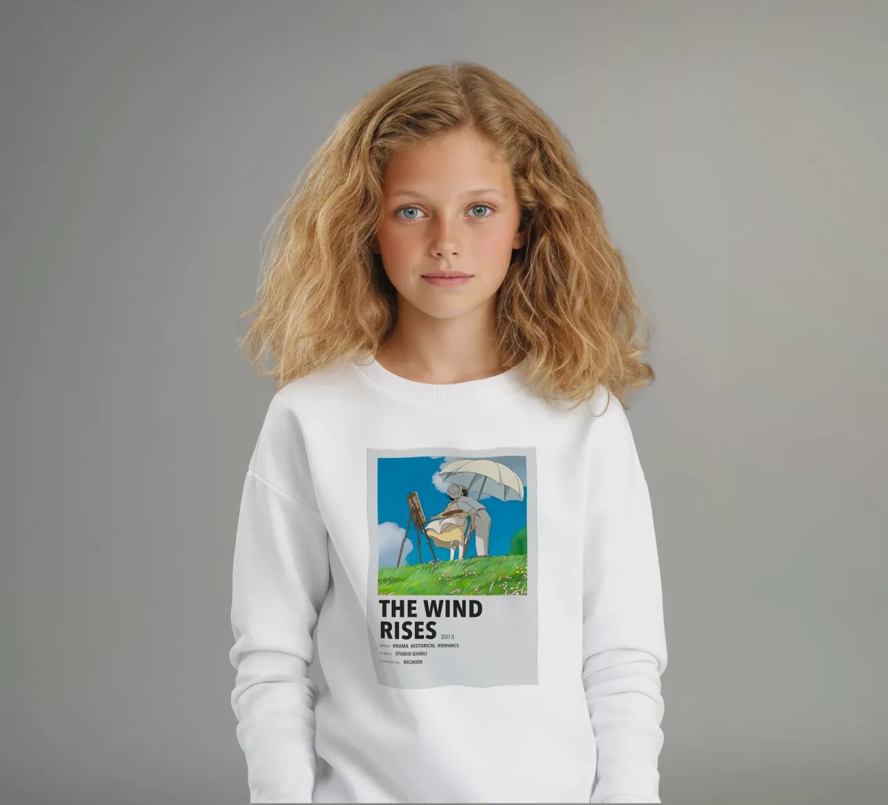 THE WIND RISES 2013 kinder sweatshirt van Totoya
