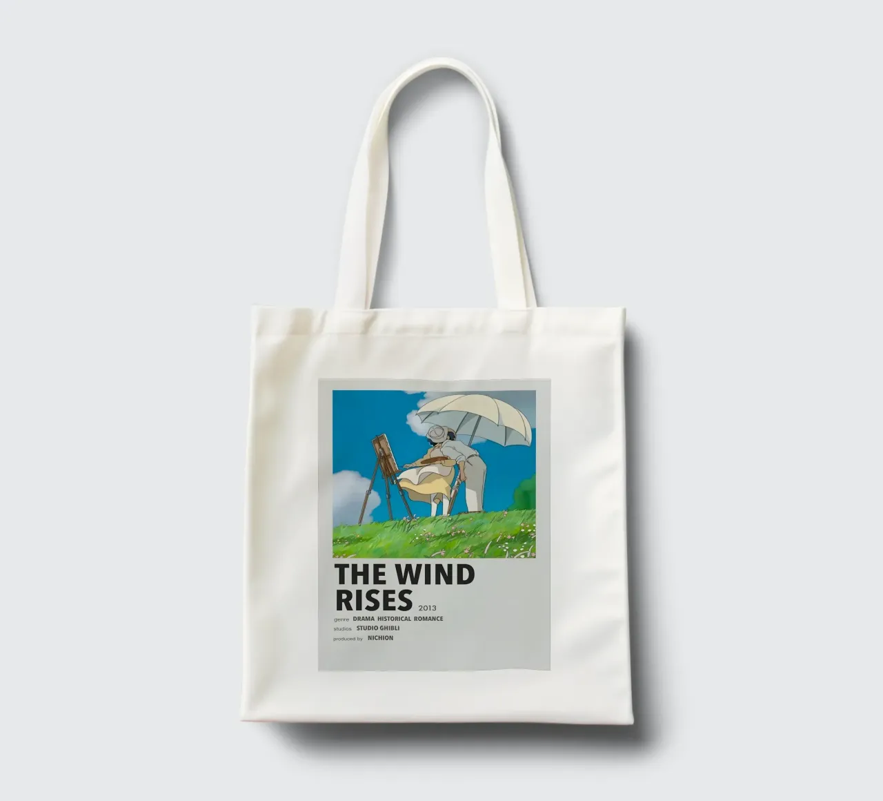 THE WIND RISES 2013 borsa in juta da Totoya