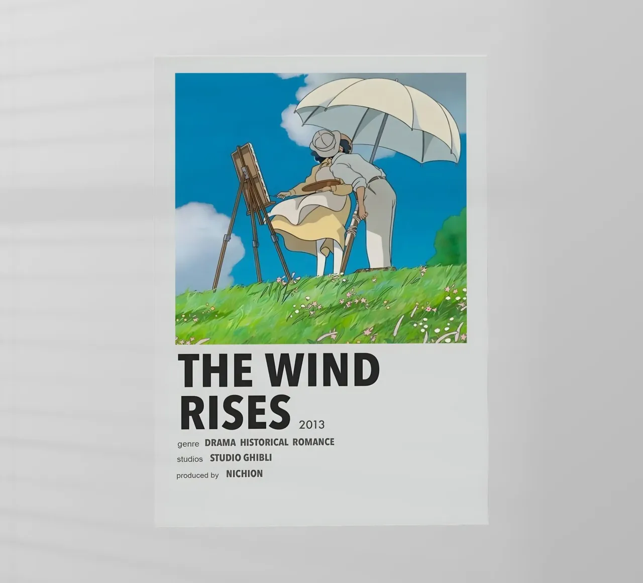 THE WIND RISES 2013 pellicola backlit da Totoya