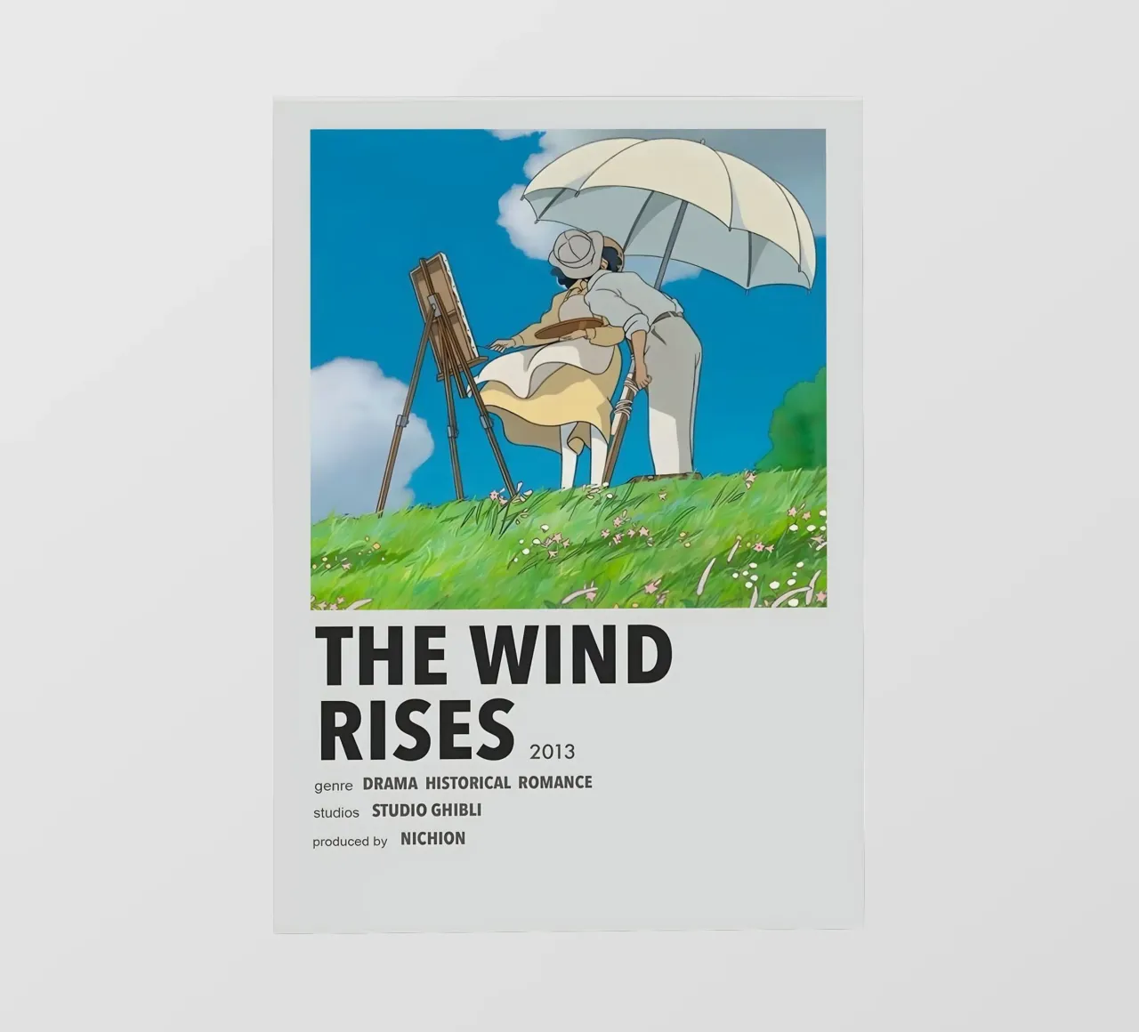 THE WIND RISES 2013 pellicola backlit da Totoya