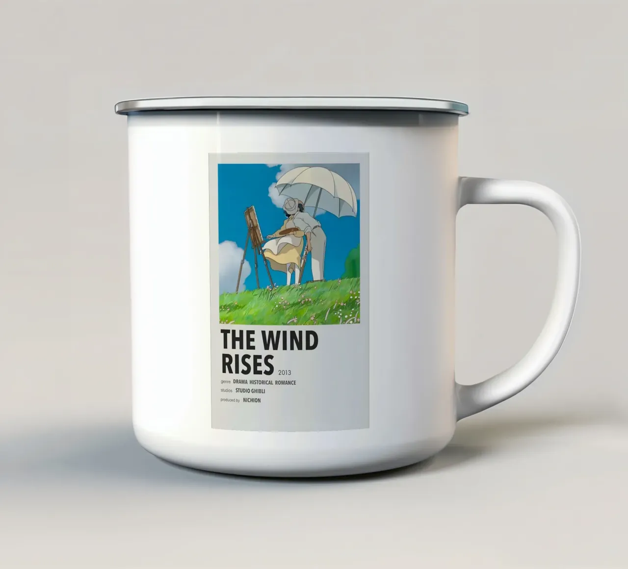 THE WIND RISES 2013 tazza in smalto da Totoya