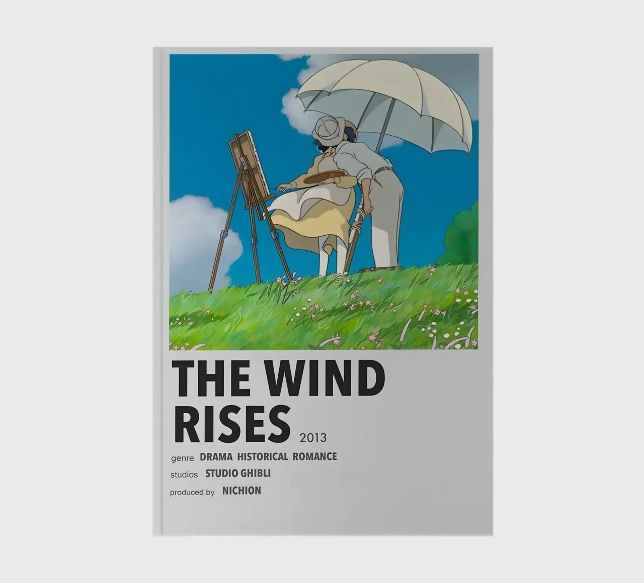THE WIND RISES 2013 notebook by Totoya