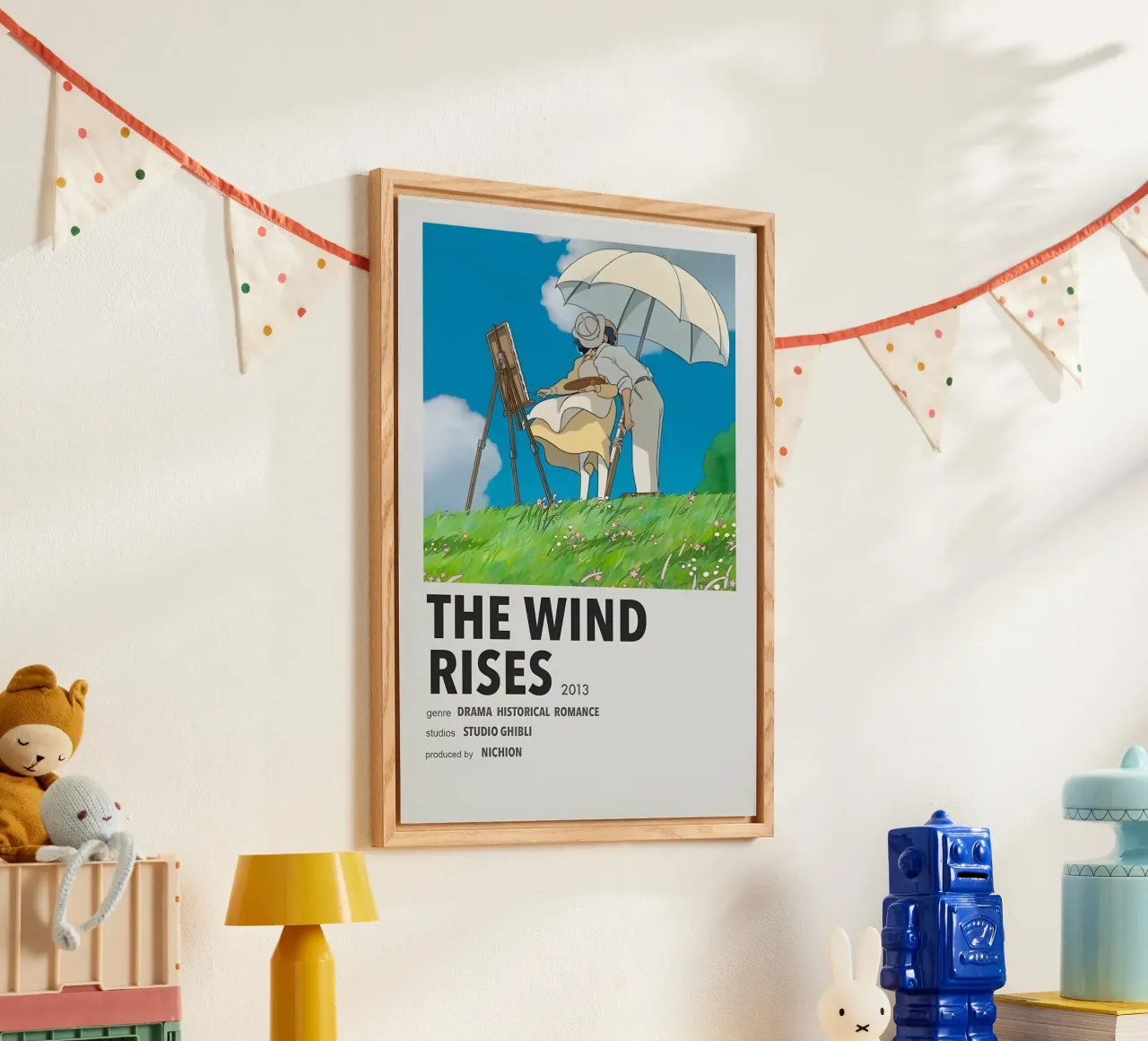 THE WIND RISES 2013 plexiglass da Totoya