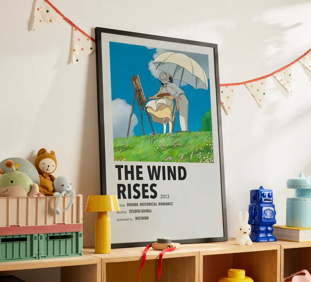 THE WIND RISES 2013 carta hahnemühle da Totoya