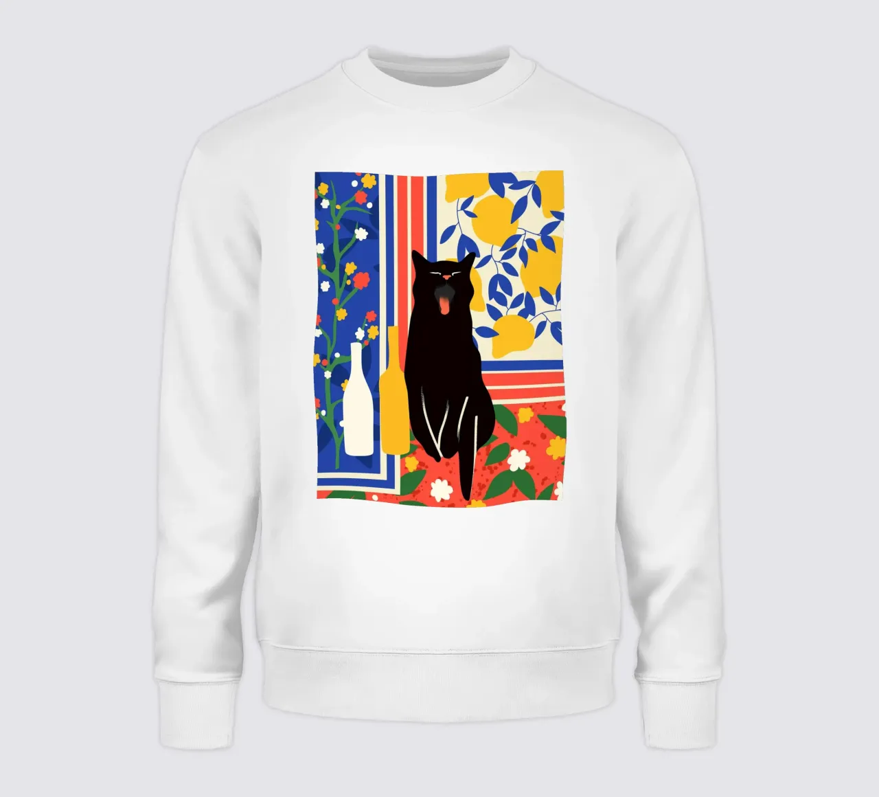 Poten en patronen sweatshirt van Kintsugi99