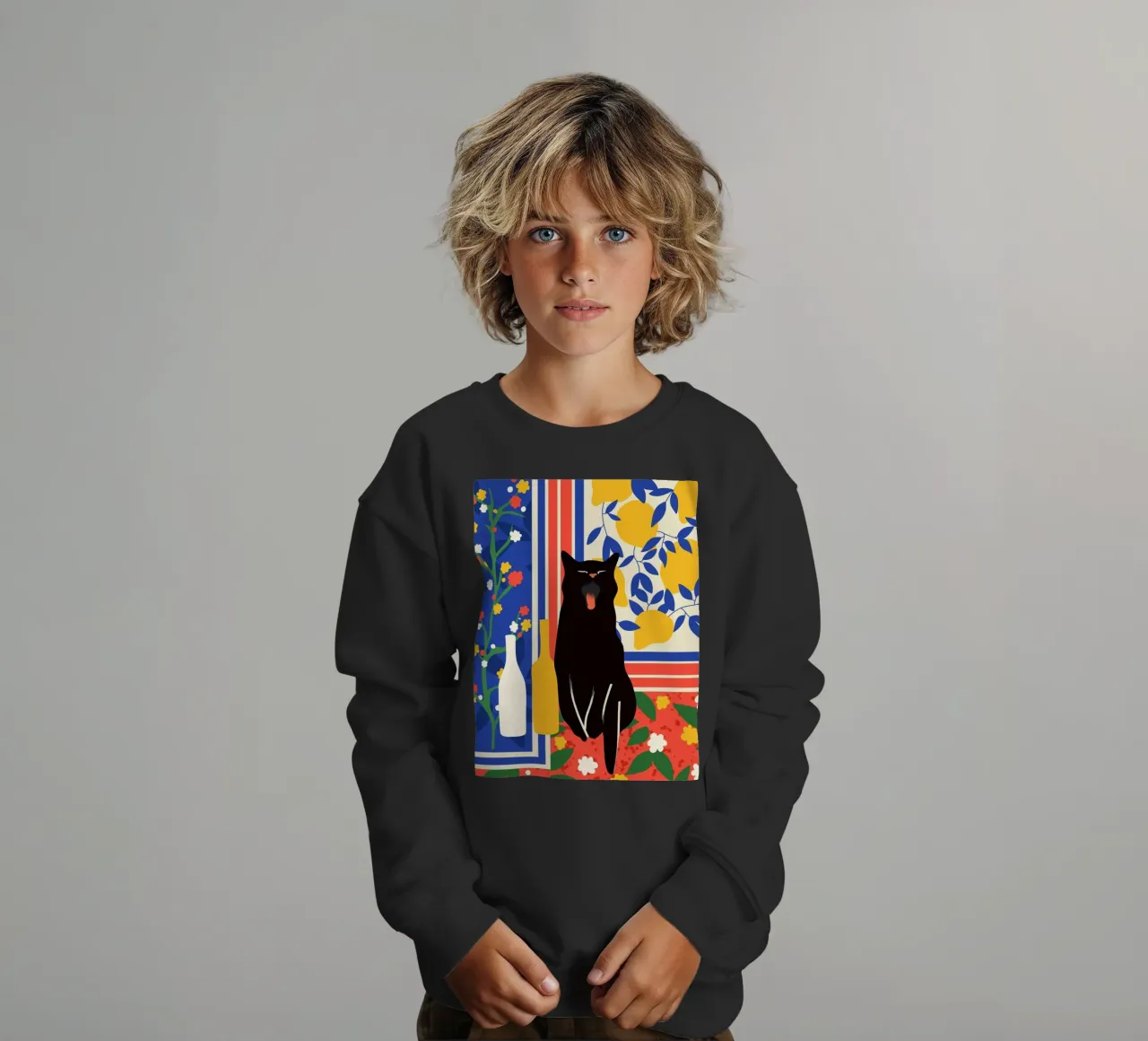 Zampe e modelli felpa bambino da Kintsugi99