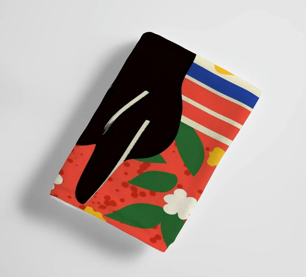 Paws and Patterns towel by Kintsugi99