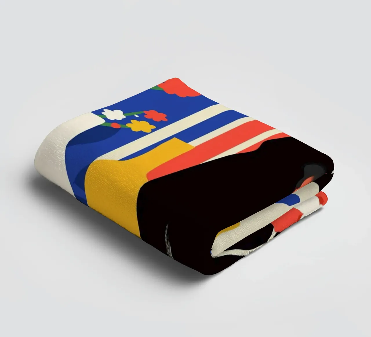 Paws and Patterns towel by Kintsugi99