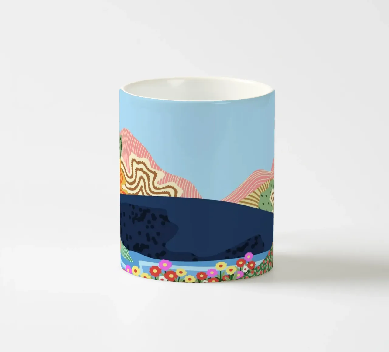 Orizzonte rasserenante tazza in ceramica da Kintsugi99