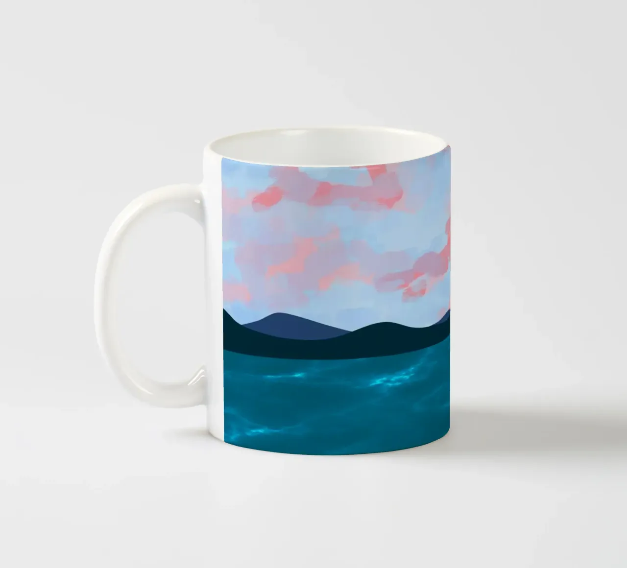 Tinte costiere tazza in ceramica da Kintsugi99
