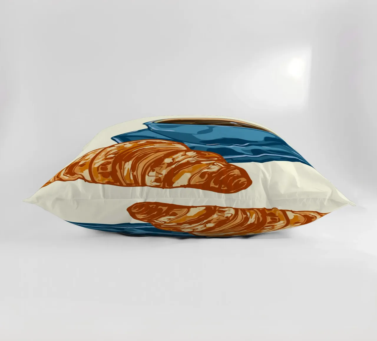Caffè e croissant cuscino da EDMPROJECT