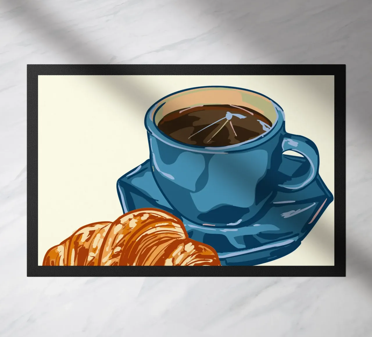 Caffè e croissant zerbino da EDMPROJECT