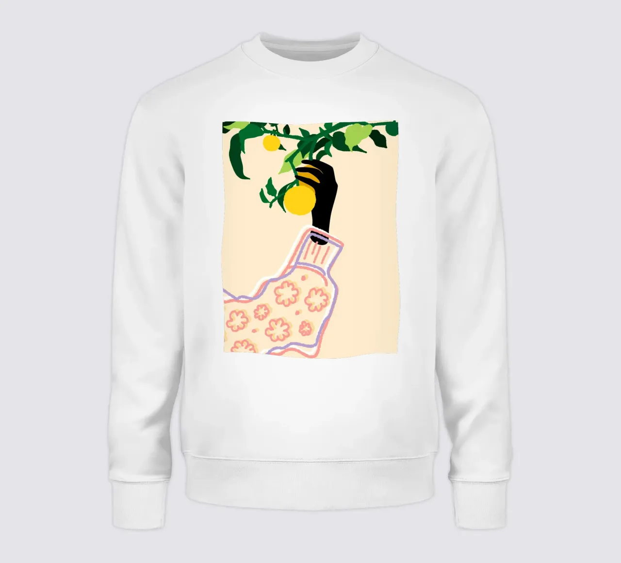 Tocco di agrumi felpa da Kintsugi99