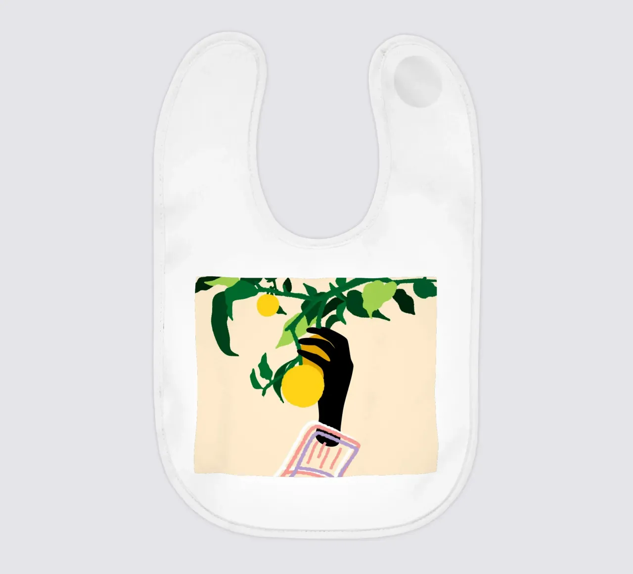 Toque cítrico babero de Kintsugi99