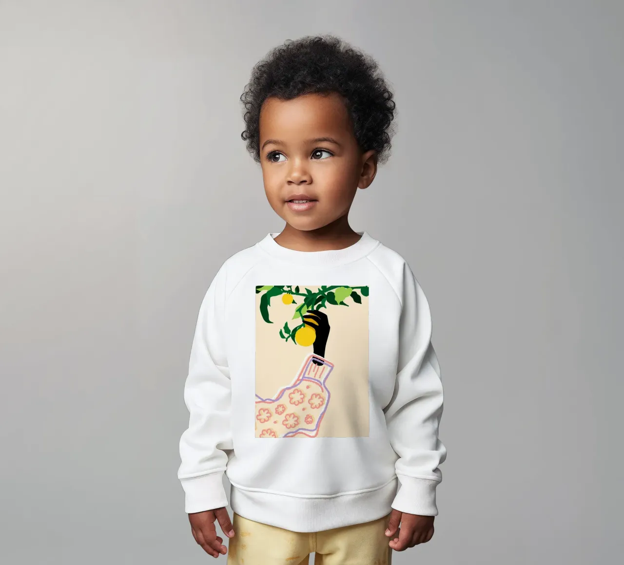 Citrus Touch Baby Sweatshirt von Kintsugi99