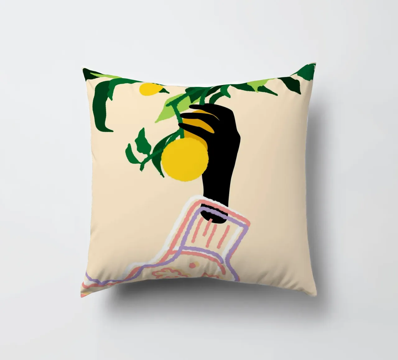 Tocco di agrumi cuscino da Kintsugi99