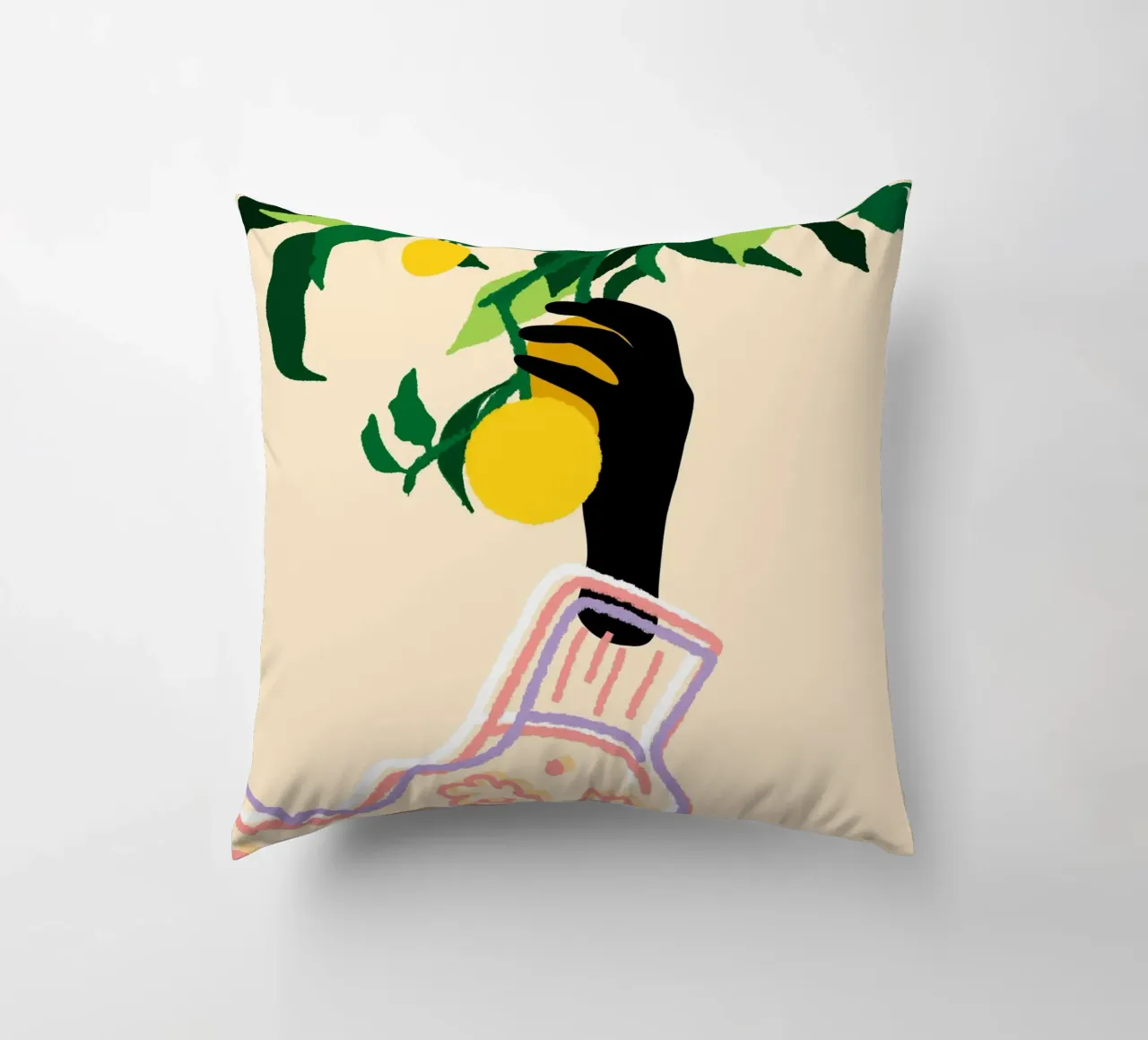 Tocco di agrumi cuscino da Kintsugi99