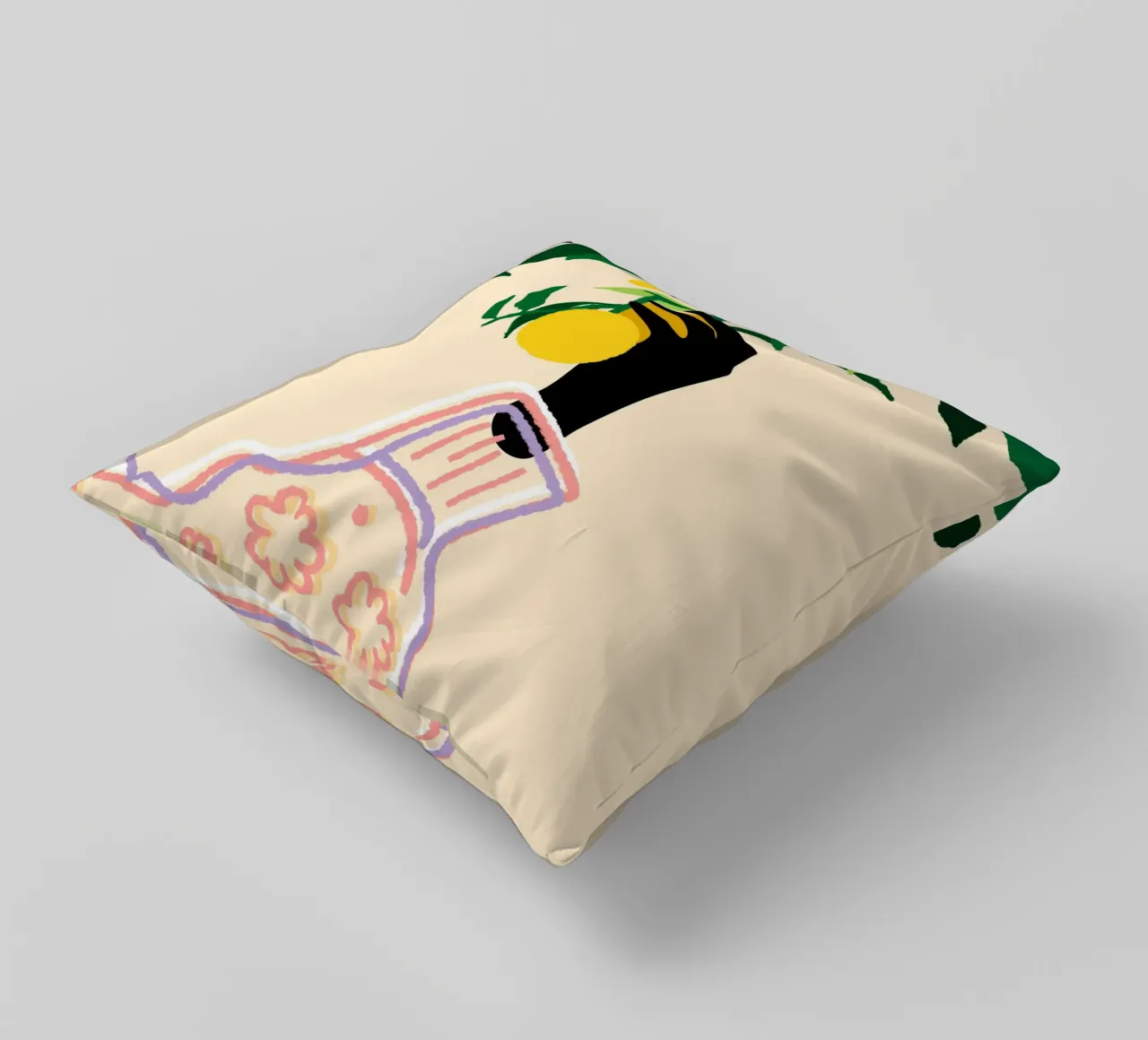 Tocco di agrumi cuscino da Kintsugi99