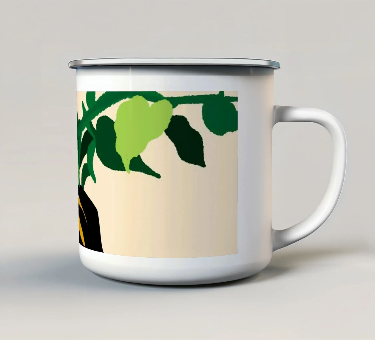 Tocco di agrumi tazza in smalto da Kintsugi99