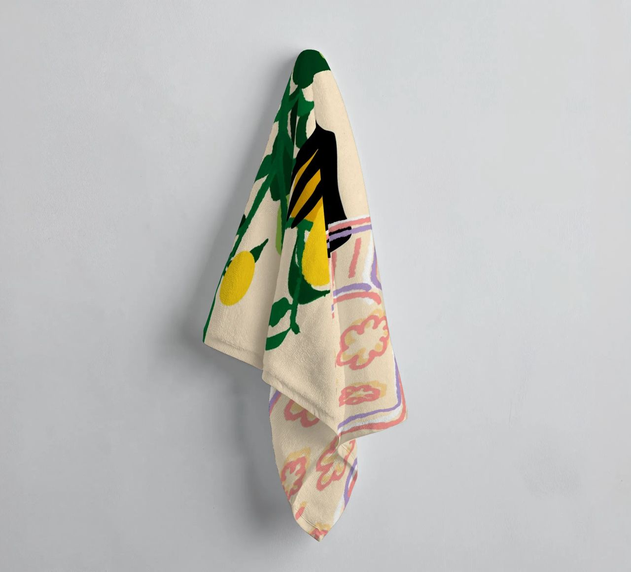 Tocco di agrumi asciugamano da bagno da Kintsugi99