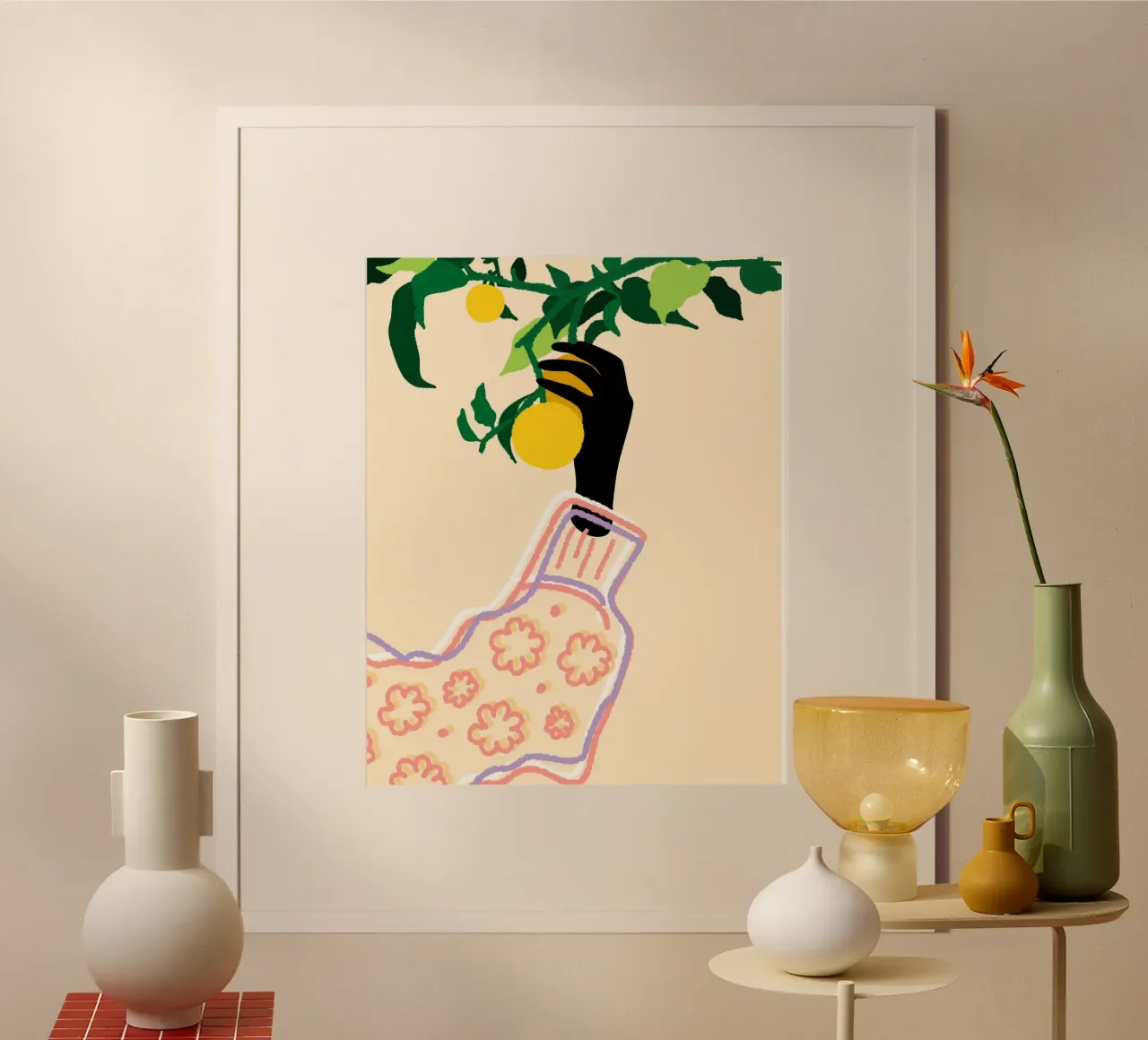 Tocco di agrumi poster da Kintsugi99