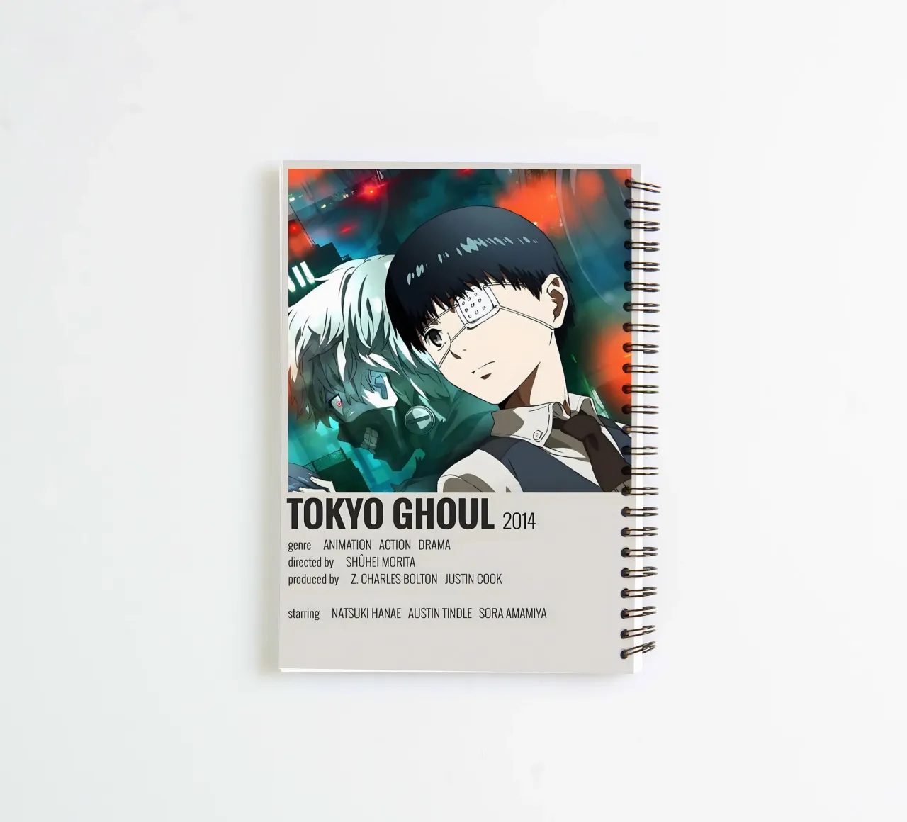 TOKYO GHOUL 2014 spiral notebook by Totoya