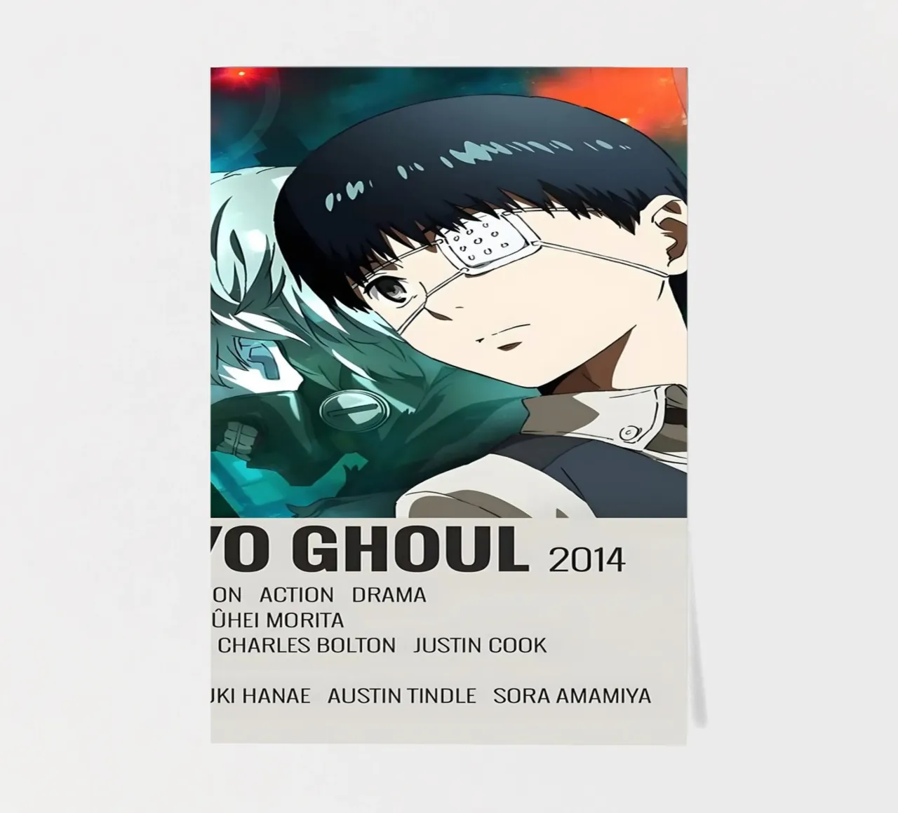 TOKYO GHOUL 2014 sticker sheet by Totoya