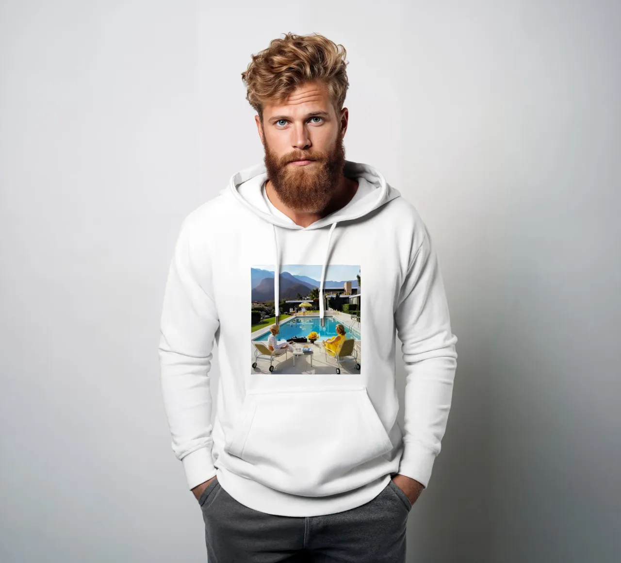 Poolside Women Glamour - Slim Aarons hoodie by The Poster UK