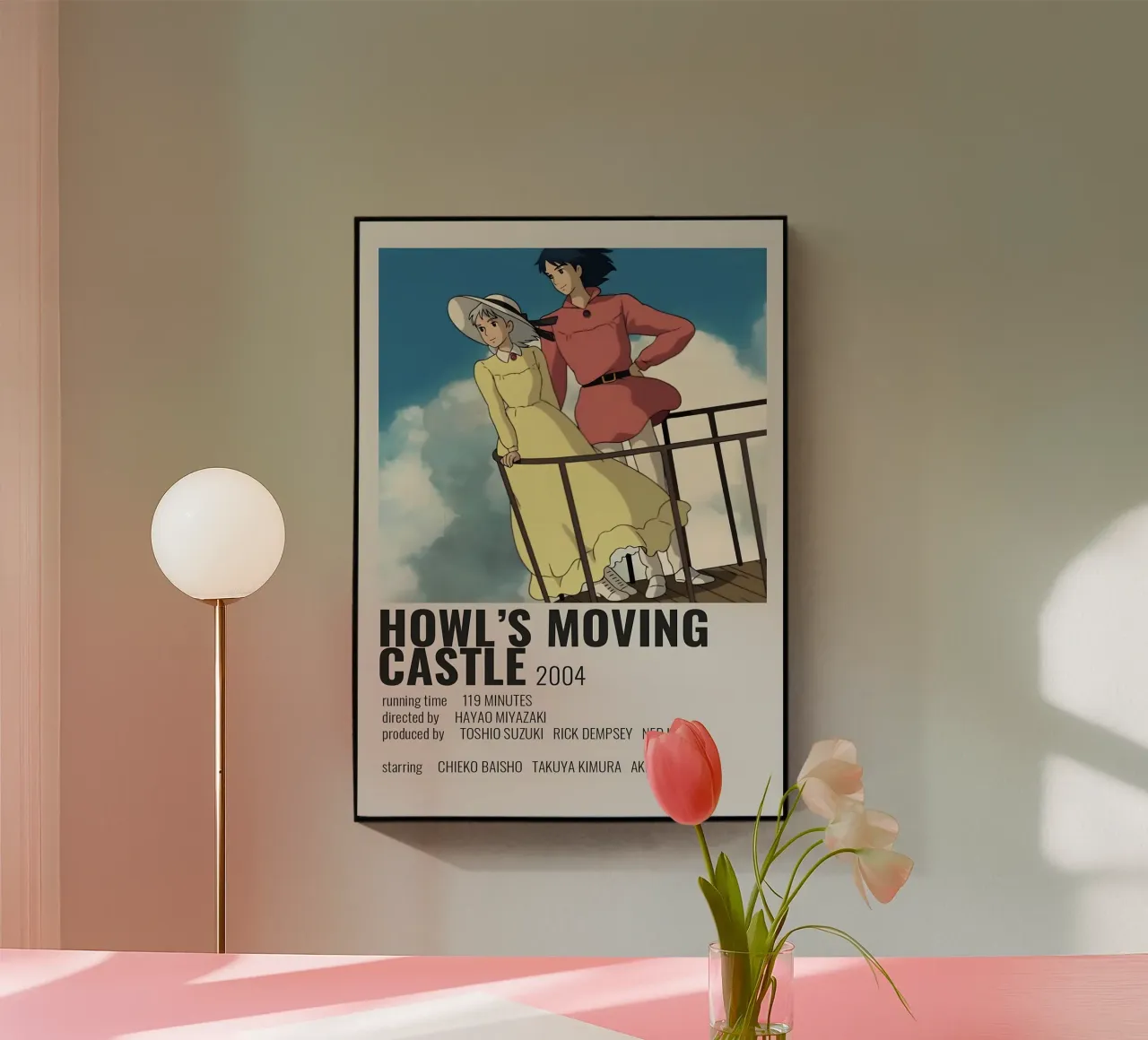 HOWL'S MOVING CASTLE 2004 plexiglass da Totoya