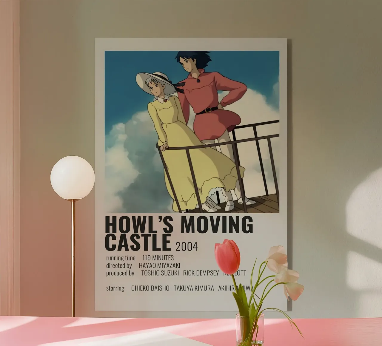 HOWL'S MOVING CASTLE 2004 plexiglass da Totoya