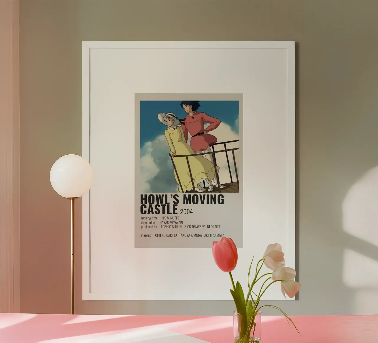 HOWL'S MOVING CASTLE 2004 poster da Totoya