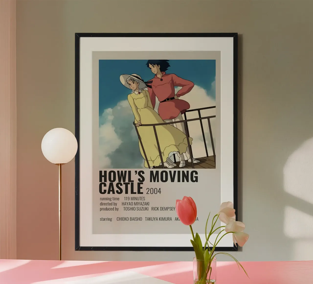 HOWL'S MOVING CASTLE 2004 poster da Totoya