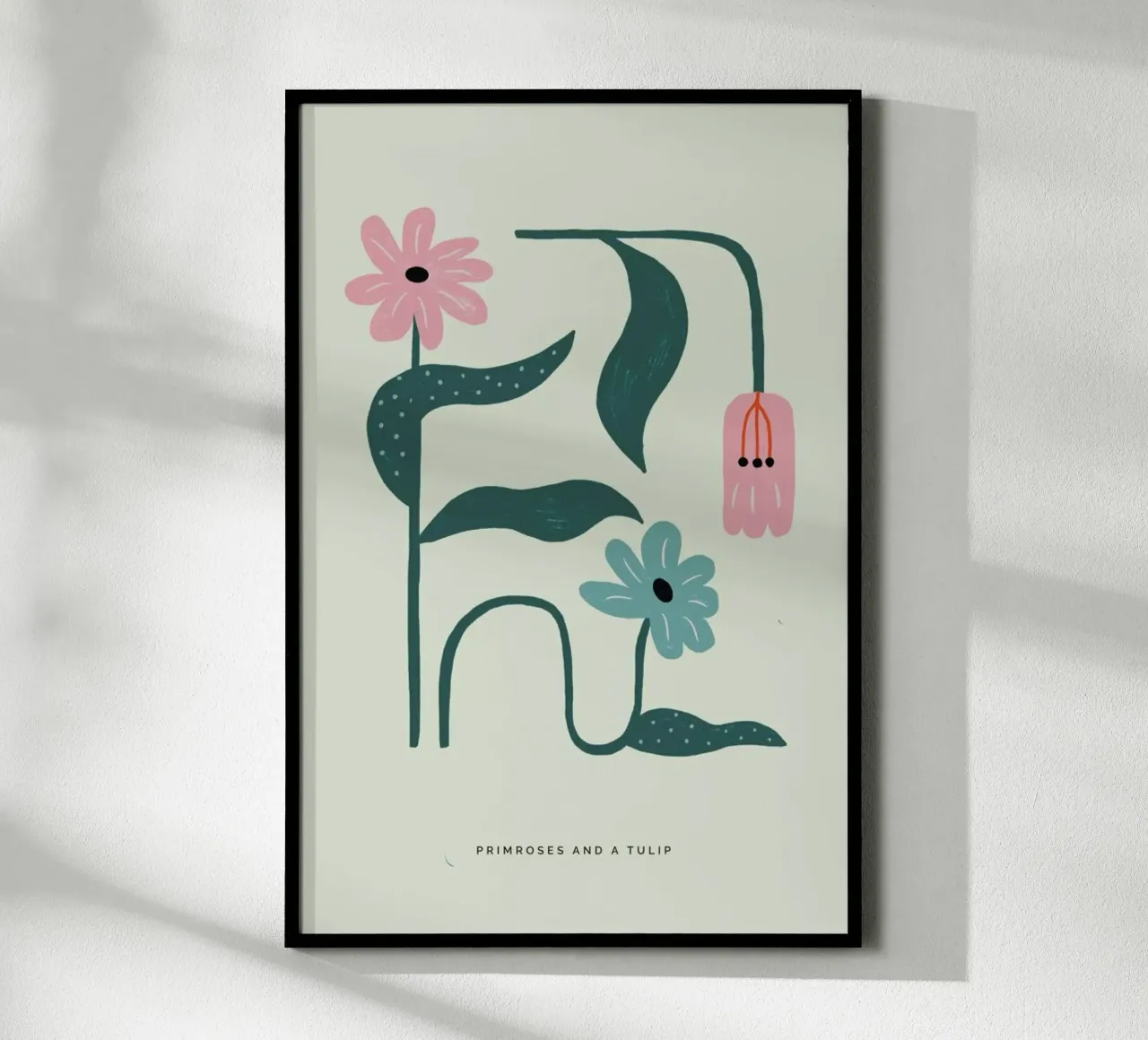 Primroses And A Tulip poster da Studio One