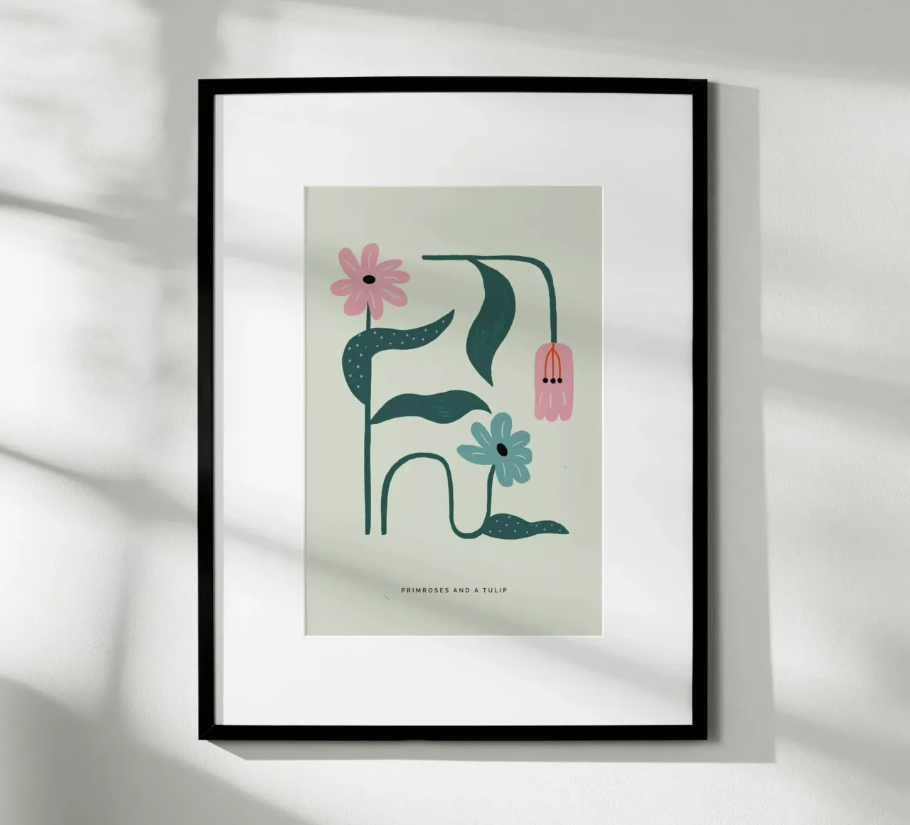 Primroses And A Tulip poster da Studio One