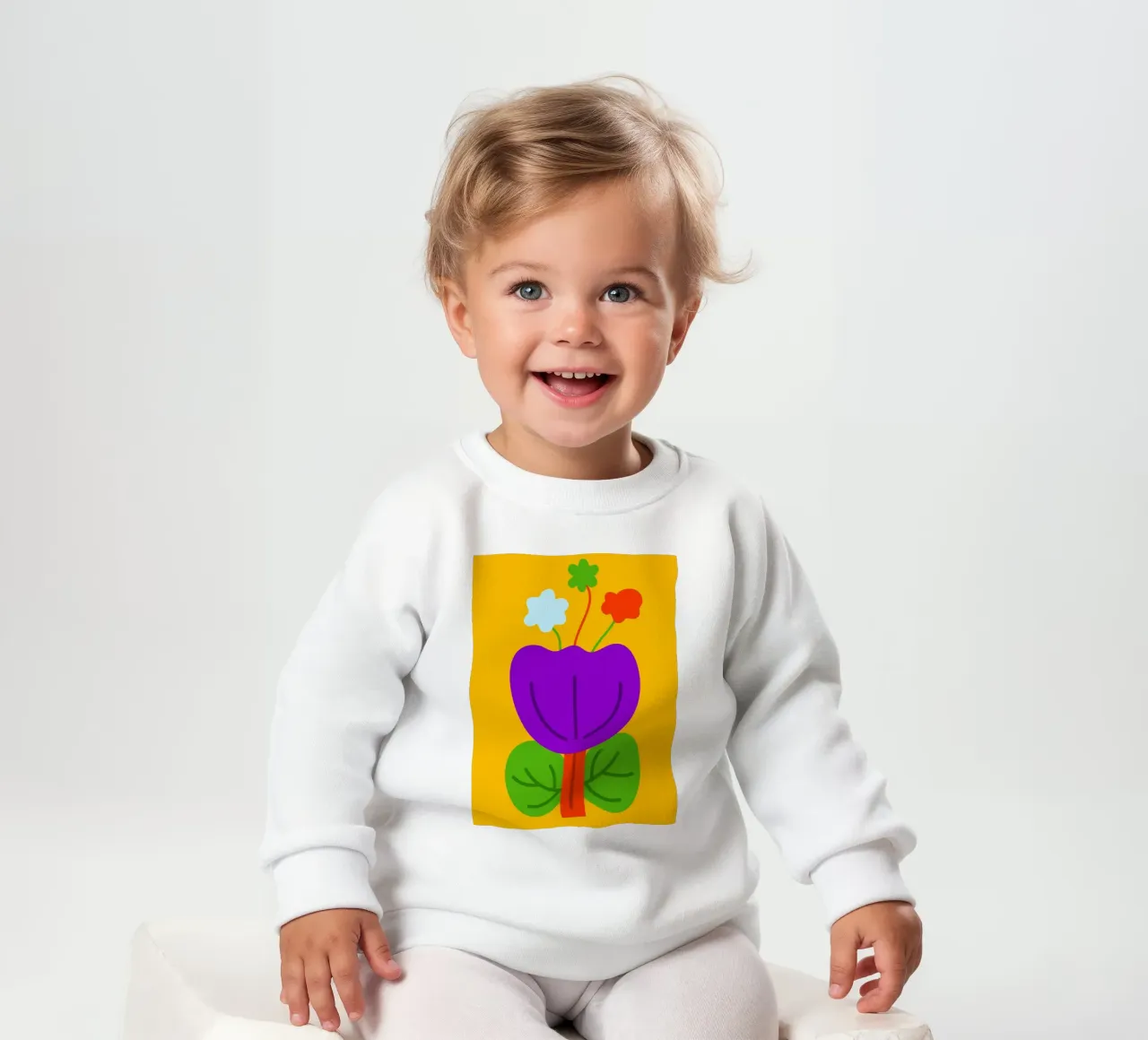 Toni vibranti felpa neonato da Kintsugi99