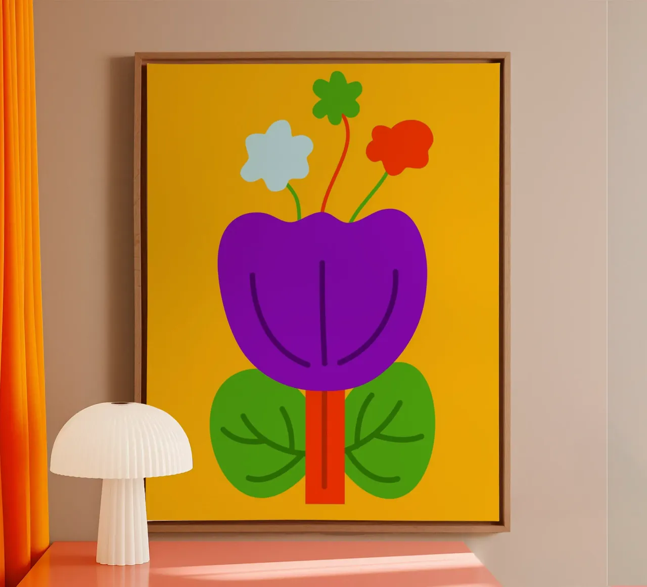 Vibrant Tones canvas by Kintsugi99