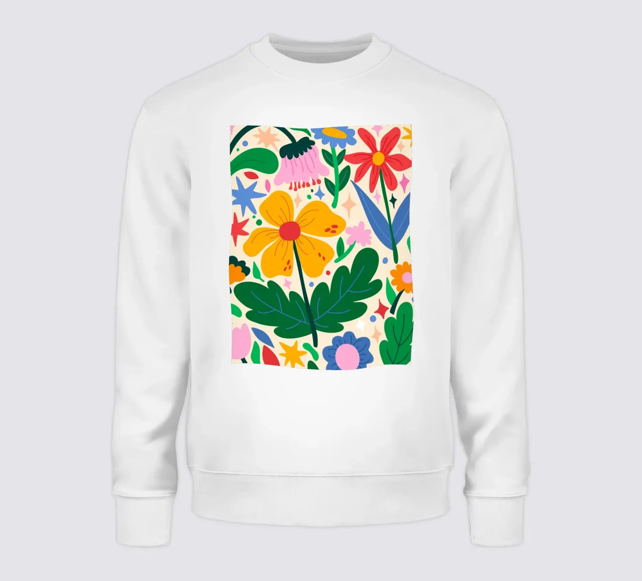 Mixtape di fiori felpa da Kintsugi99